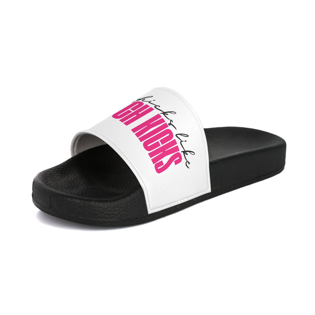 Cute Chicks Like Clutch Kicks Slide Sandals
