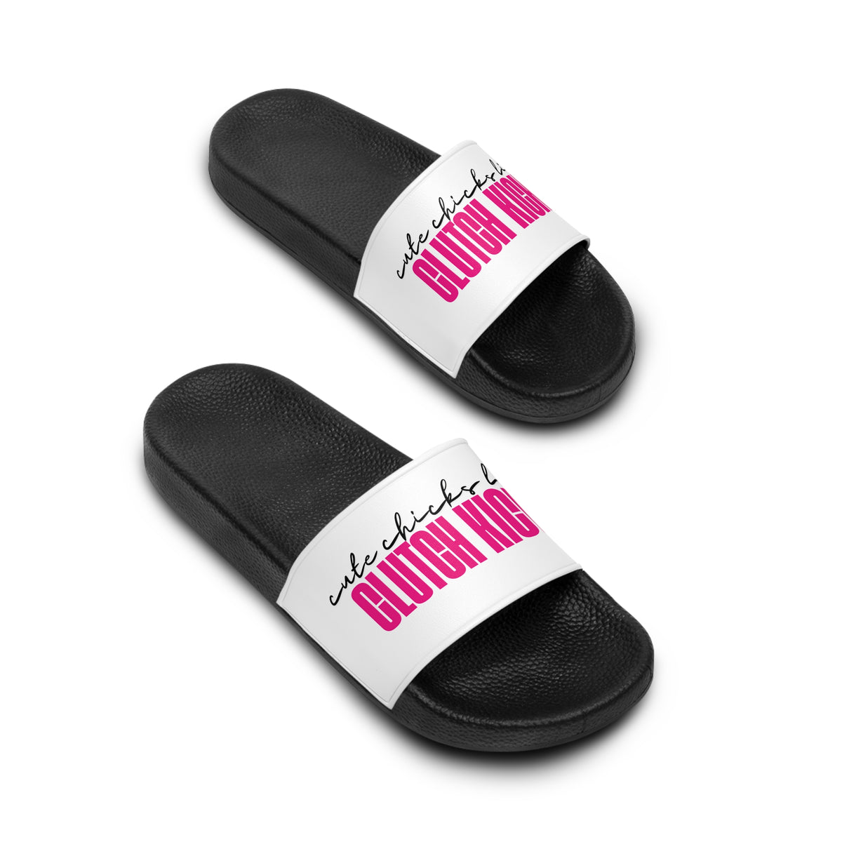Cute Chicks Like Clutch Kicks Slide Sandals