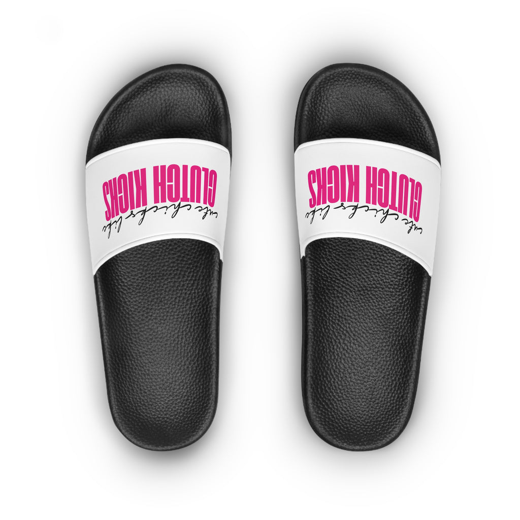 Cute Chicks Like Clutch Kicks Slide Sandals