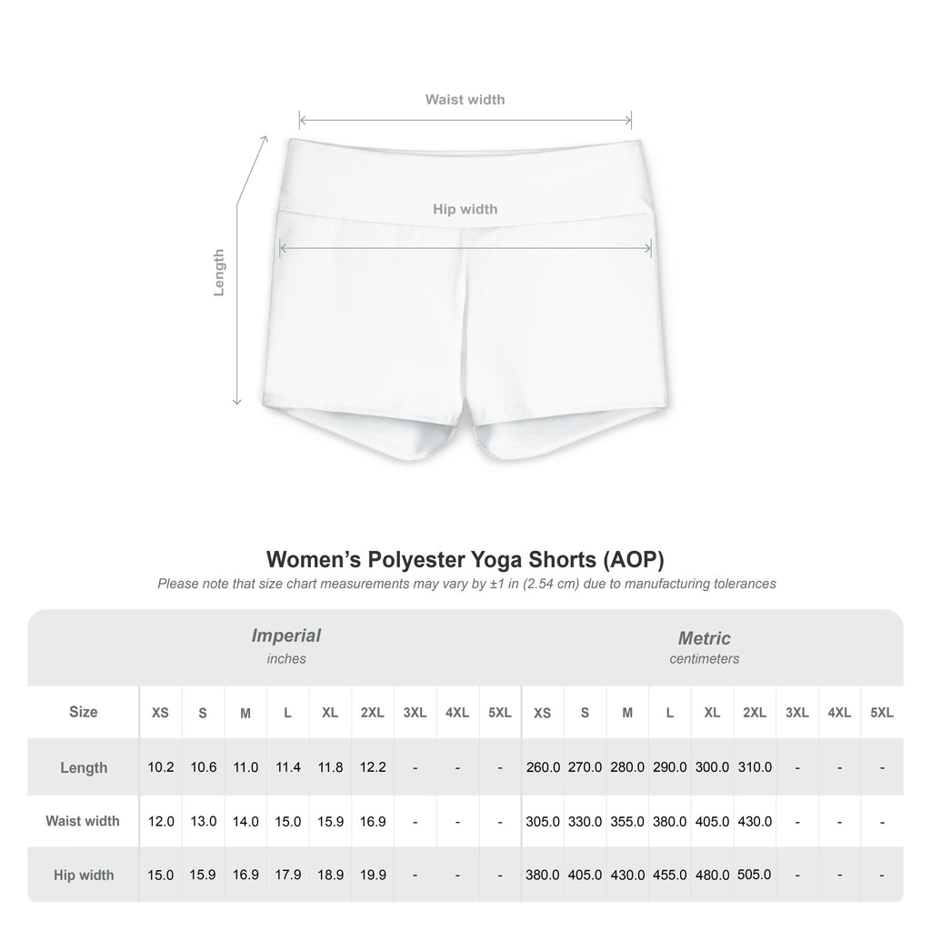 Cute Chicks Like Clutch Kicks White Yoga Shorts