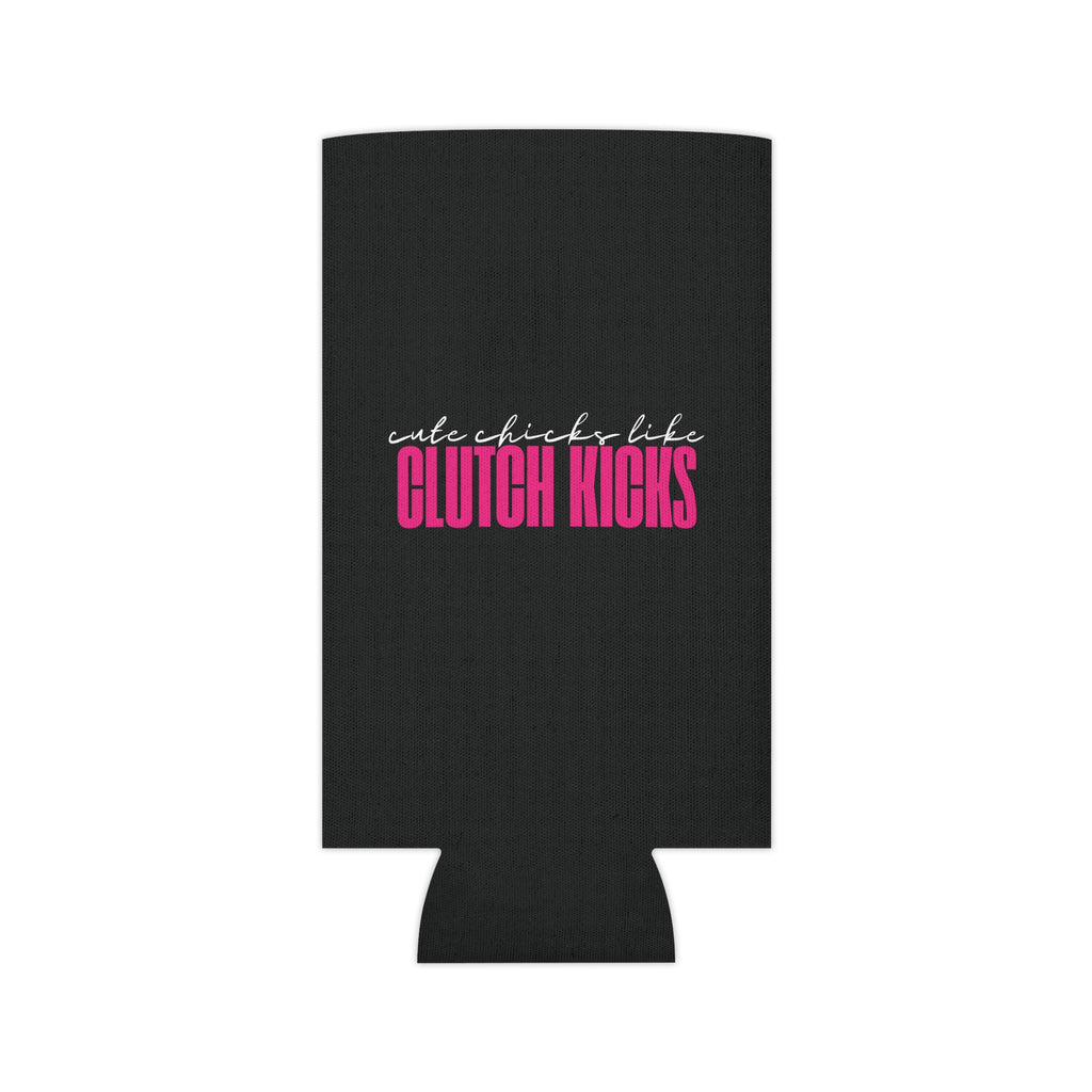 Cute Chicks Like Clutch Kicks can cooler with drift-inspired car girl design for race days, car meets, and motorsport fans