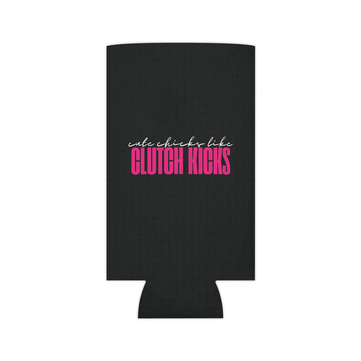 Cute Chicks Like Clutch Kicks can cooler with drift-inspired car girl design for race days, car meets, and motorsport fans