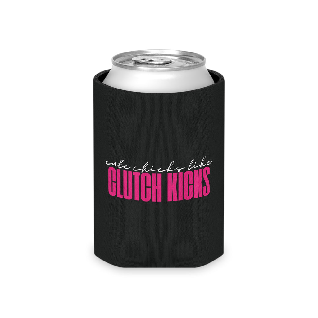Cute Chicks Like Clutch Kicks can cooler with drift-inspired car girl design for race days, car meets, and motorsport fans