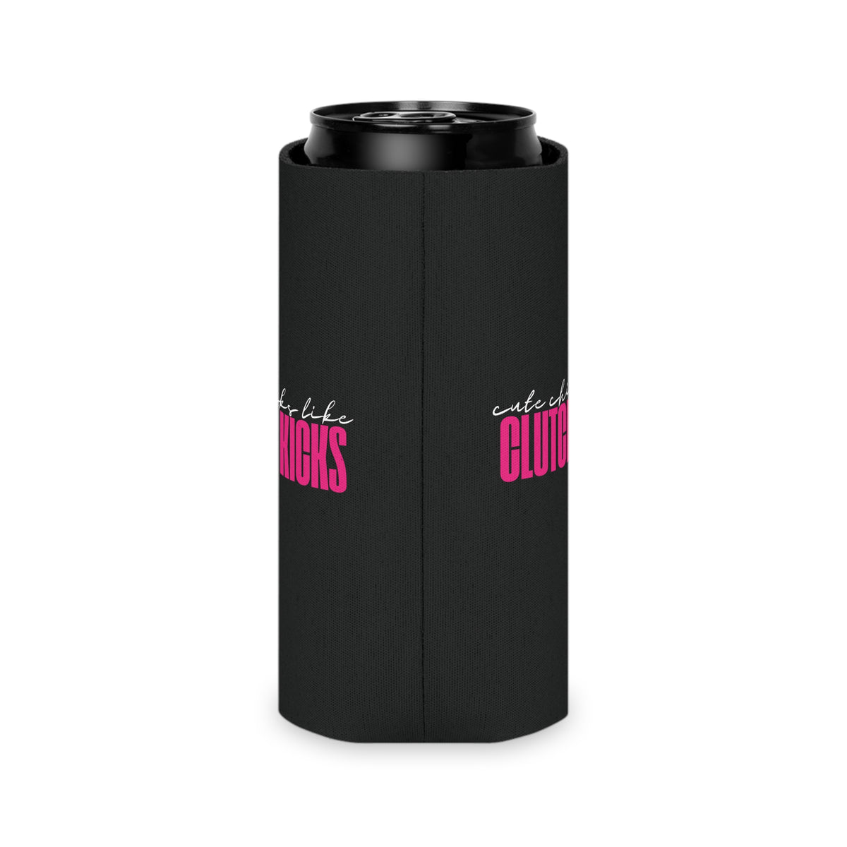Cute Chicks Like Clutch Kicks can cooler with drift-inspired car girl design for race days, car meets, and motorsport fans