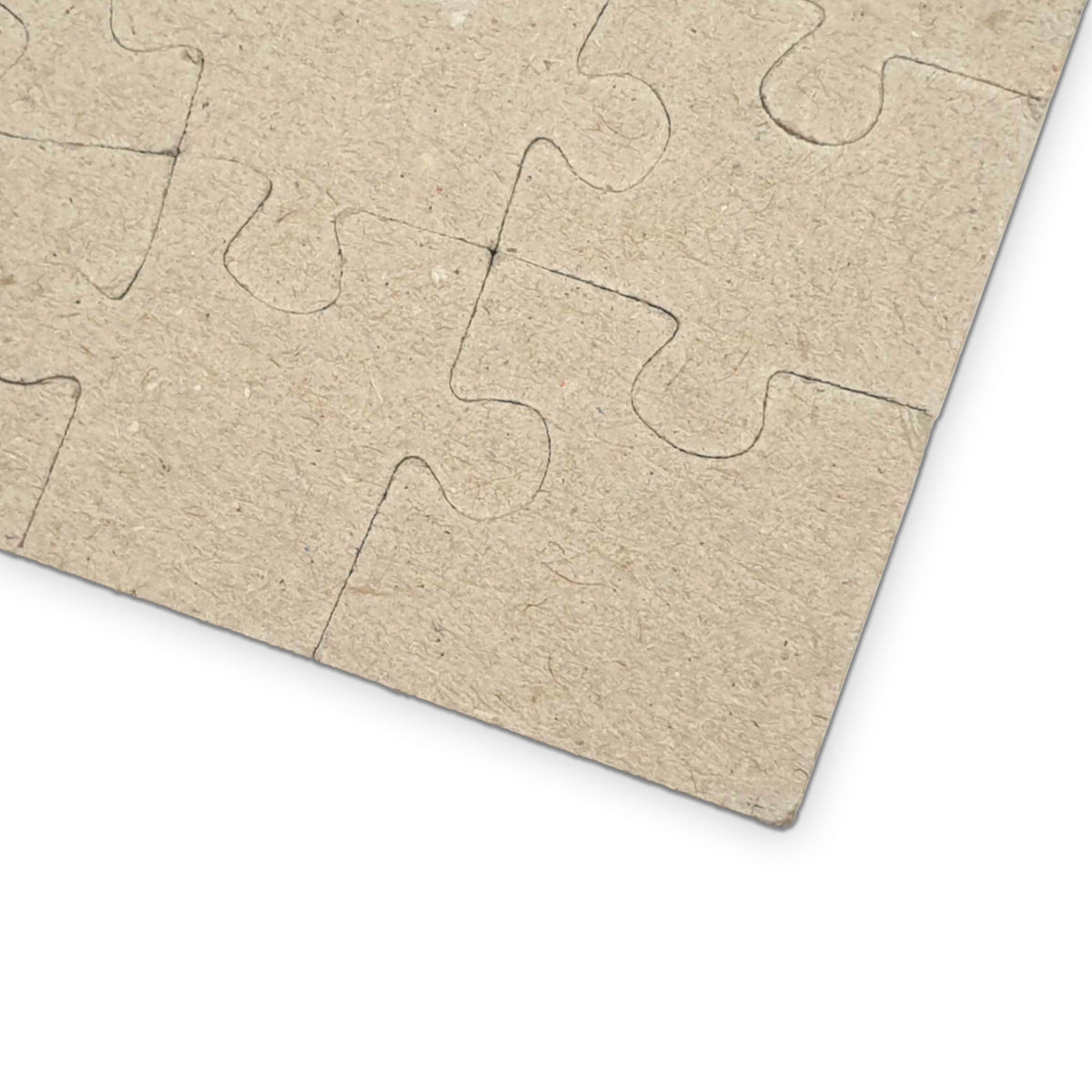 Cardboard puzzle pieces on a white background Diego Higa red drift car puzzle featuring a smoky racetrack drifting scene